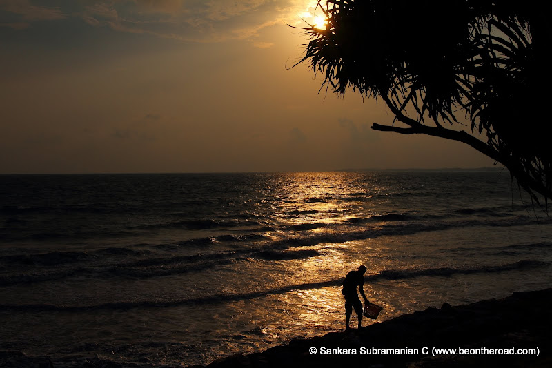 Sunset on the South West coast of Sri Lanka