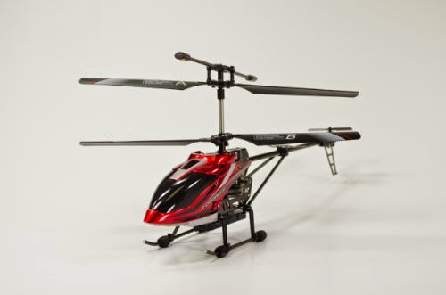 JXD 355 3.5 CH Metal RC Helicopter w/ Gyro and Spy HD Video Camera