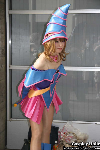 yu-gi-oh! cosplay - dark magician girl