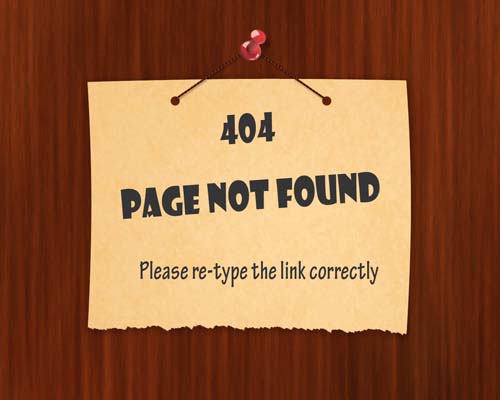  Page Not Found 