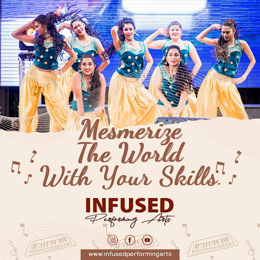 Infused Performing Arts Bollywood Dance School logo