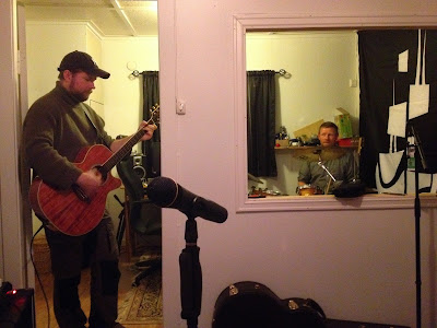 Lars and Marius in their private room.