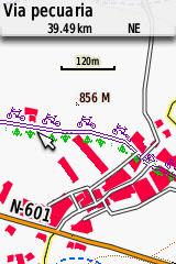 Mapa Topo España V5 PRO de Garmin 615