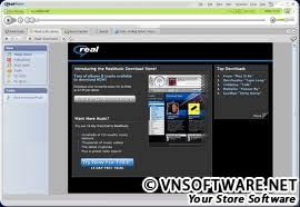 RealPlayer trình nghe nhạc trực tuyến