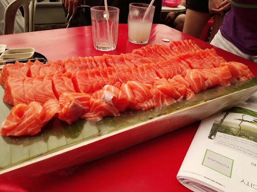 Mmmmm salmon. The filter you see here? Was created by the LG Optimus.