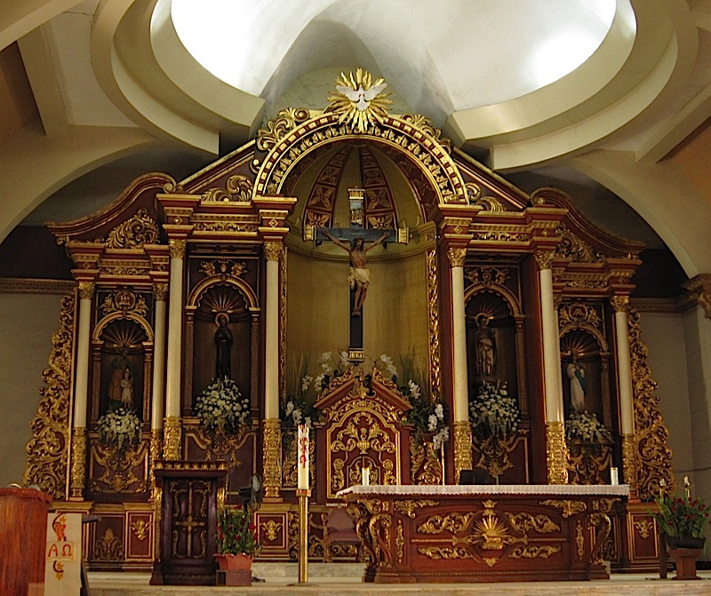 altar of Saint William Cathedral in San Fernando, La Union