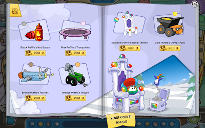 Club Penguin - Puffles Catalog Cheats