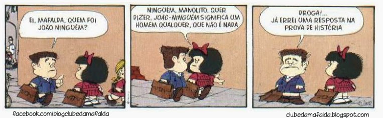 Clube da Mafalda:  Tirinha 749 