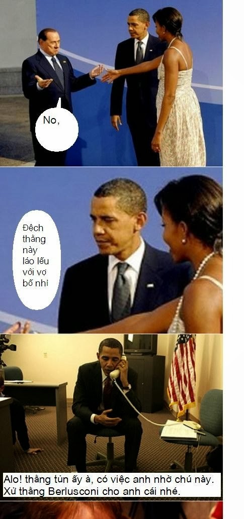 Troll Obama và một cái kết rất cứng :)