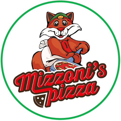 Mizzoni's Pizza - Swords logo