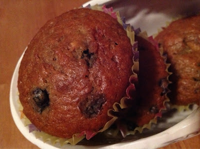 Moist banana blueberry muffin recipe
