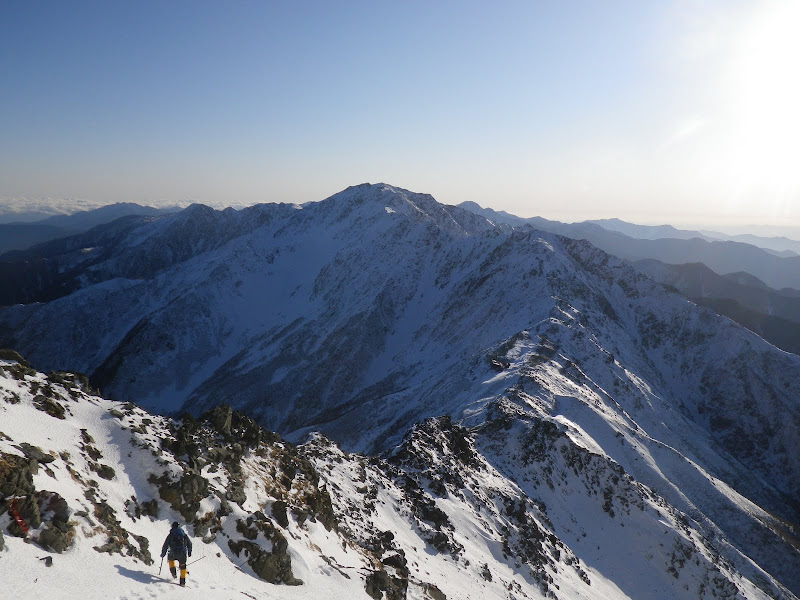 下りトラバース