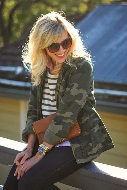 How to Chic: CAMO JACKET