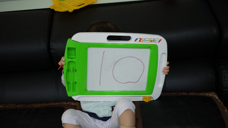 寫數字10-一根棍子打棒球