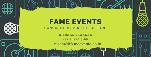 Fame Events, office no 3, Deepak Complex,ward 12/B, plot no 315,, opp. pantaloons, Gandhidham, Gujarat 370201, India, Party_Planner, state GJ