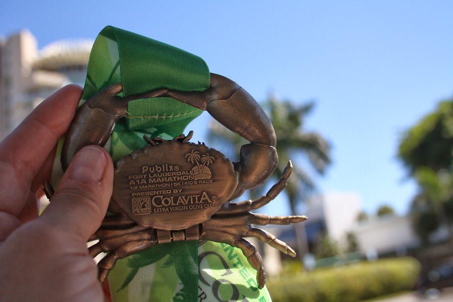 A1A Marathon 2014 Medal