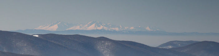 Smerek, panorama na Tatry