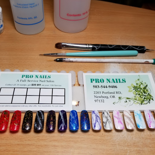 Pro Nails - Newberg, Oregon logo