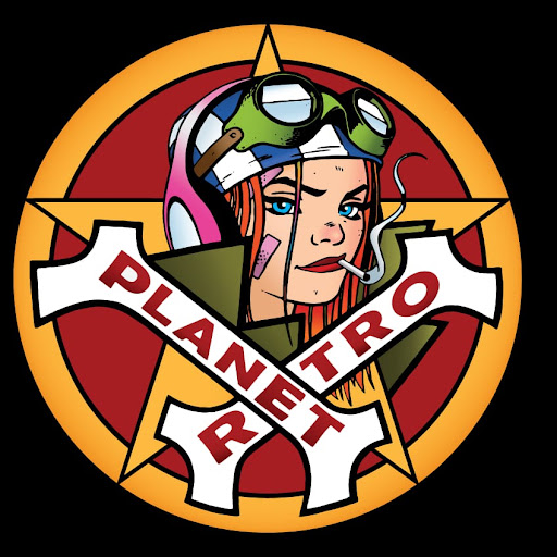 Planet Retro vintage logo