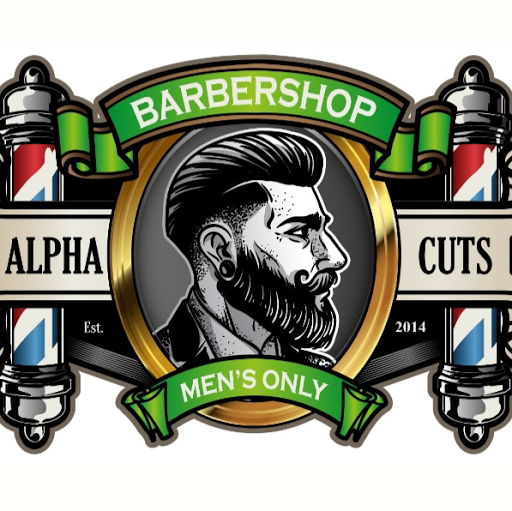 Alpha Barbershop logo