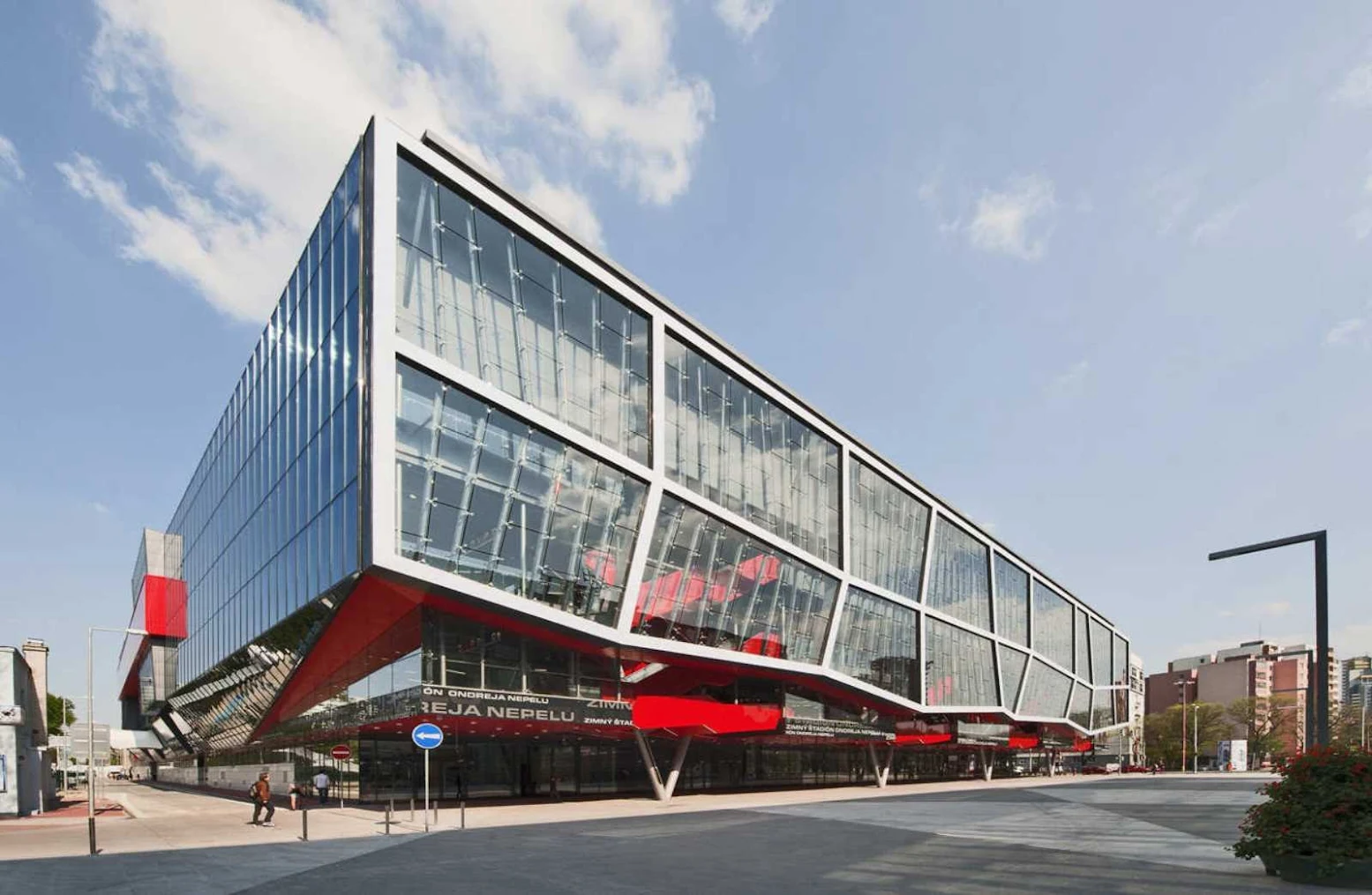 Ondrej Nepela Ice Hockey Stadium by Fischer Architects