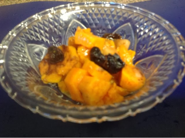 cooked sweet potatoes in a bowl