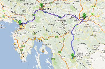 DIA 2. Visita a Ljuviana y Zagreb - RUTA EN COCHE POR CROACIA DE UNA SEMANA (1)