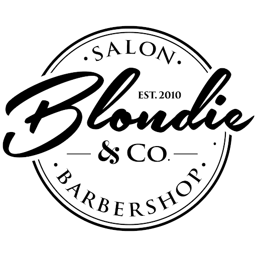 Blondie & Co. Salon • Barbershop logo