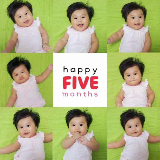 Happy 5 Month Old - The Dainty Candy