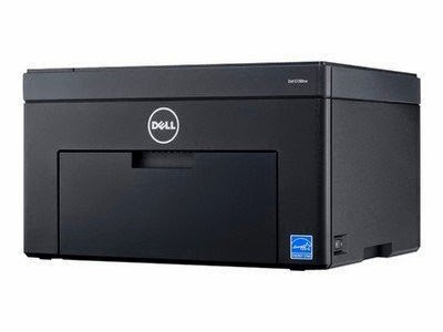  Dell Color Printer C1760nw - Printer - color - LED - A4/Legal - 600 dpi - up to 15 ppm (mono) / up to 12 ppm (color) - capacity: 150 sheets - USB, LAN, Wi-Fi(n)