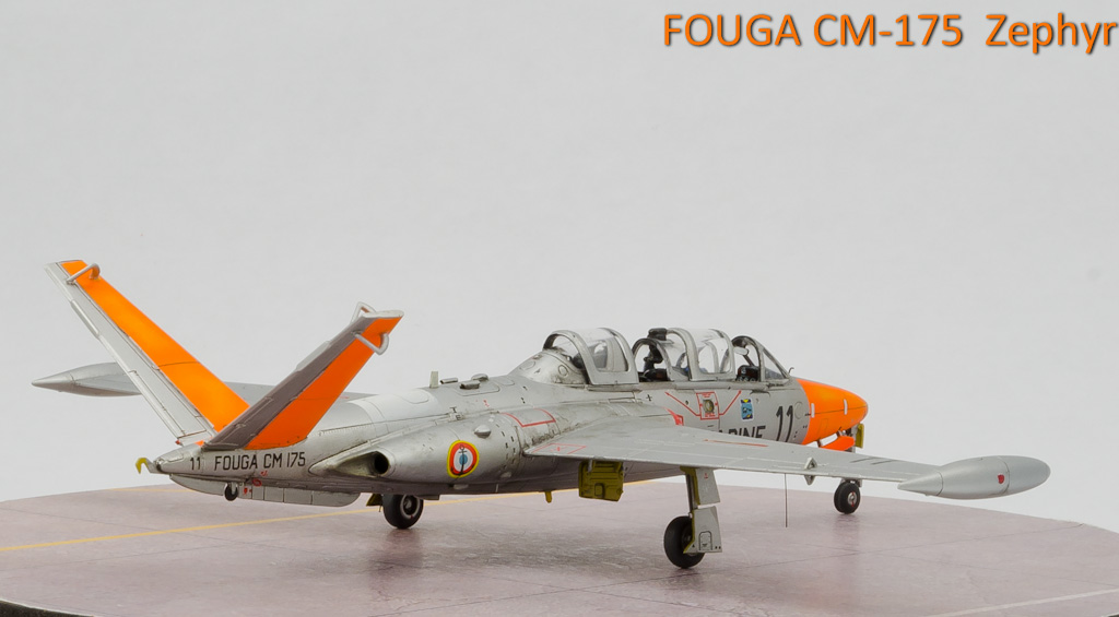 Fouga CM-175 Zephyr 1/72e Special Hobby Zeph-26