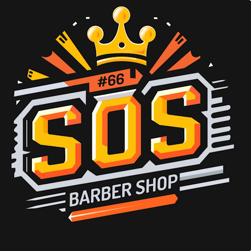 SOS Barber Shop logo