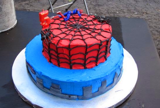 Spiderman Birthday Cakes