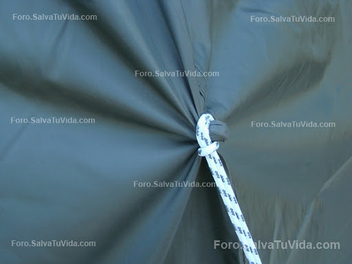 Como montar un toldo - Anclajes y nudos Tarp_decathlon_09