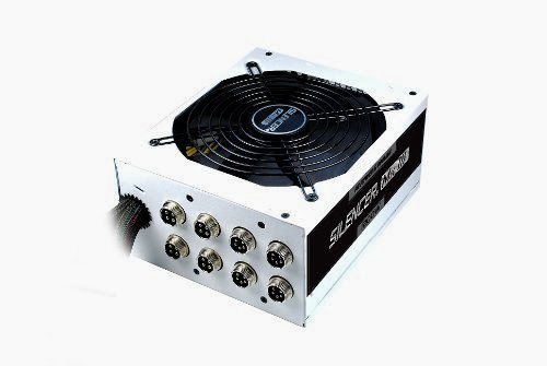  FirePower PC Power  &  Cooling 1200W Silencer MK III Series Modular Power Supply features 100% Nippon Chemi-Con Capacitors compatible with Intel Haswell Core i3 i5 i7 and AMD Phenom- PPCMK3S1200