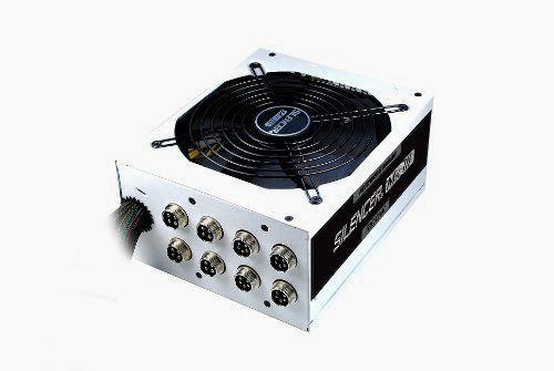 FirePower PC Power & Cooling 1200W Silencer MK III Series Modular Power Supply features 100% Nippon Chemi-Con Capacitors compatible with Intel Haswell Core i3 i5 i7 and AMD Phenom- PPCMK3S1200