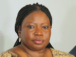 Fatou Bensouda, procureure de la cour pénale internationale le 13/03/2014 à Kinshasa, lors d’une conférence de presse. Radio Okapi/Ph. John Bompengo