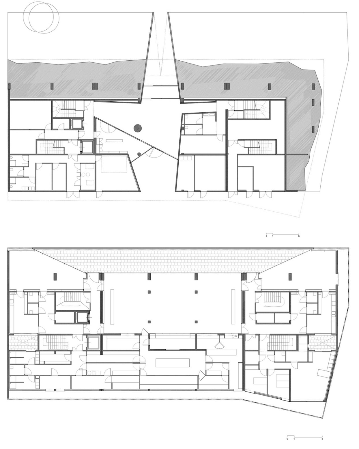 International Accommodation Center for the oceanological observatory by