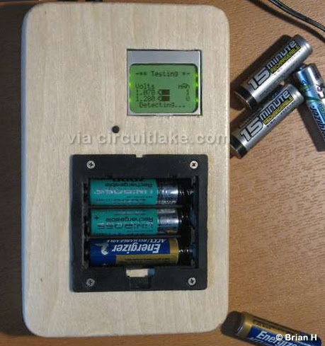 Rechargeable Battery Capacity Tester