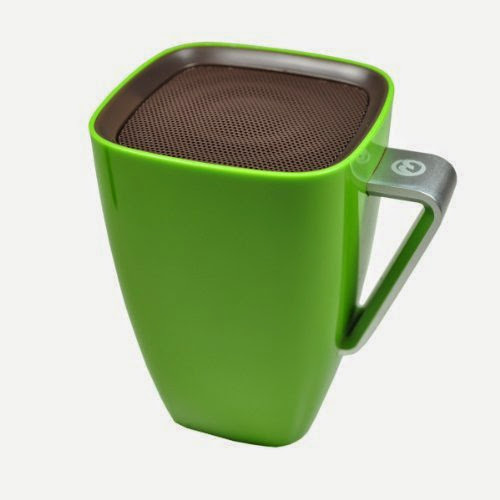  Music Cup Ultra-portable NFC Wireless Bluetooth Speaker - Premium Piano Green - iPhone iPad Android Windows Phone Tablet Mac PC compatible, Great Gift