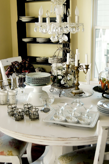 Howt o set a beautiful buffet table- The Style Sisters