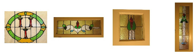 Artarmon NSW, examples of Transition style leadlight windows