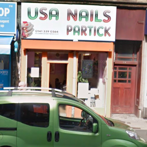 TIN NAILS & USA NAILS PARTICK logo