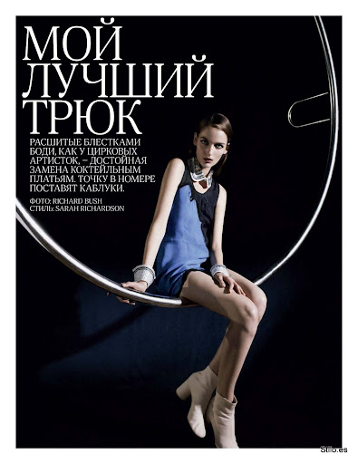 Zuzanna Bijoch - Vogue Rusia - marzo 2012