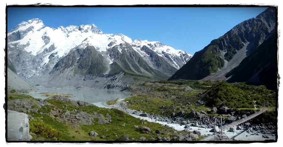 Del Monte Cook a la Península de Otago: playa y montaña - Te Wai Pounamu, verde y azul (Nueva Zelanda isla Sur) (2)