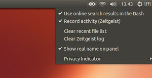 Privacy Indicator su Ubuntu 13.04 Raring