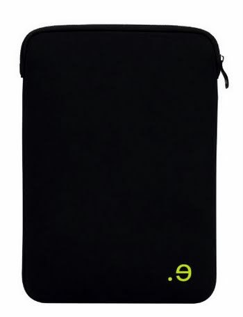 Be-ez LA robe for 13-Inch MacBook Air - Black/Wasabi (100677)