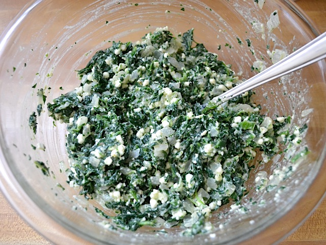 spinach filling