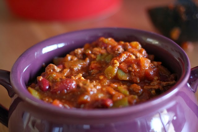 Healthy chili from dontmissdairy.com! 