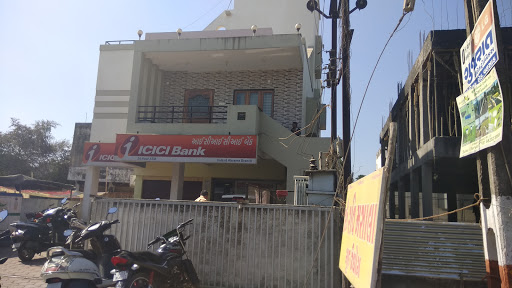ICICI bank, Abrama-Dharampur Rd, Ranchhodji Nagar, Abrama, Gujarat 396001, India, Bank, state GJ